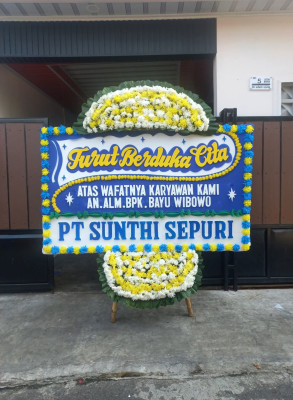 Papan Bunga Duka di Bukitintan