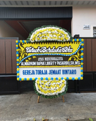 Papan Bunga Duka di Bukitintan